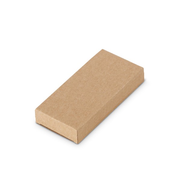 KHAN. Bezdrátová myš s 500mAh baterií ve recyklovaného ABS (100% rABS) - Bílá