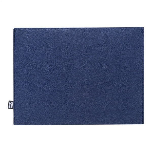 Porte-Documents En Rpet Refelt Slim - Bleu Foncé