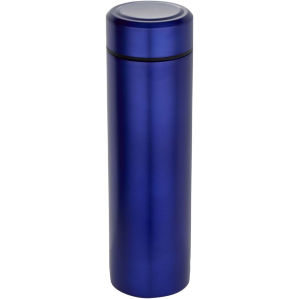 Gourde Taylor en acier inoxydable à double paroi de 450 ml avec filtre à thé - Bleu