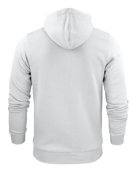 Printer Overhead full zip hoody White L
