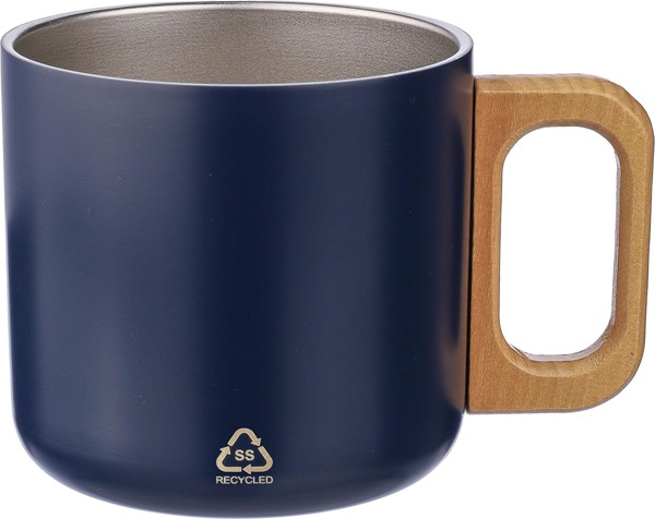 Mug en acier inoxydable recyclé Dwight - White