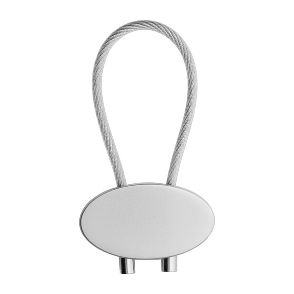 Porte-Clés CABLE - argenté brillant