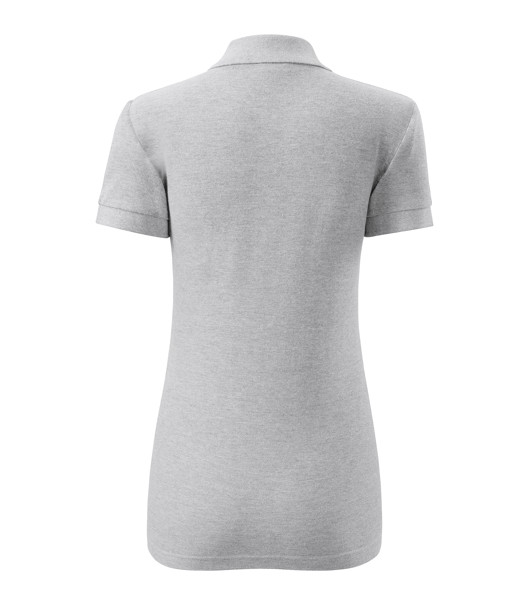Polokošile Dámská Malfini® Cotton - Světle Šedý Melír / 2XL