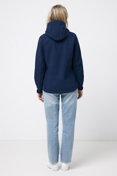 Ženska soft shell jakna Iqoniq Makalu, 300 g/m² - Mornarica / XS