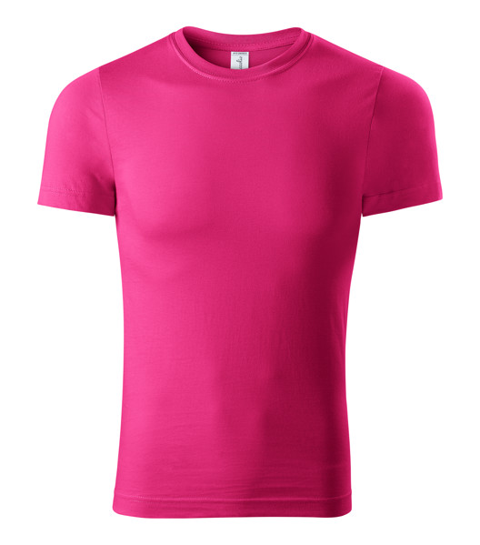 Tričko Unisex Piccolio® Paint - Purpurová / XS