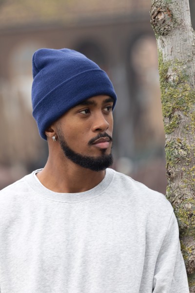 Beanie čepice Impact z Polylana® AWARE™ - Modrá