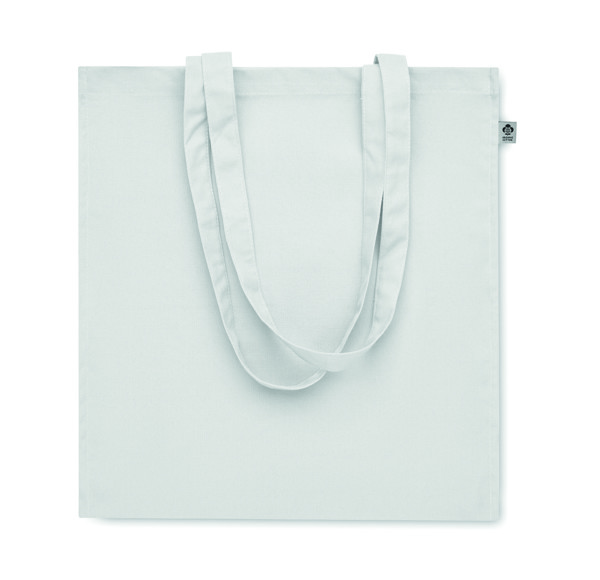 Shopper in cotone biologico Bente Colour - Bianco