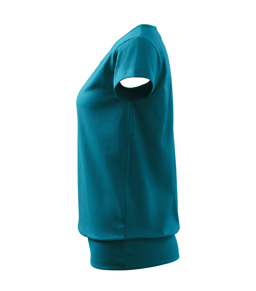 Tričko Dámske Malfini® City - Tmavý Tyrkys / 2XL