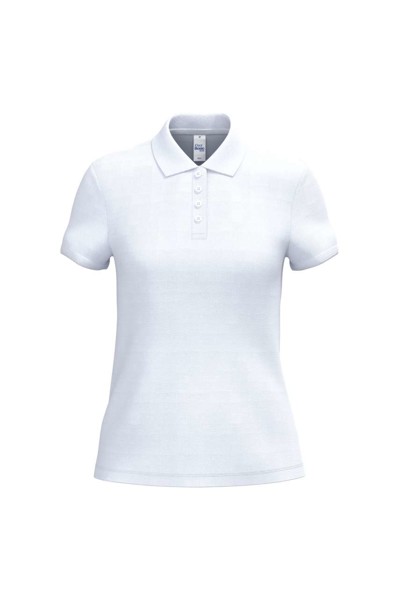 Ladies' Pique Polo Shirt - Ideal White / L