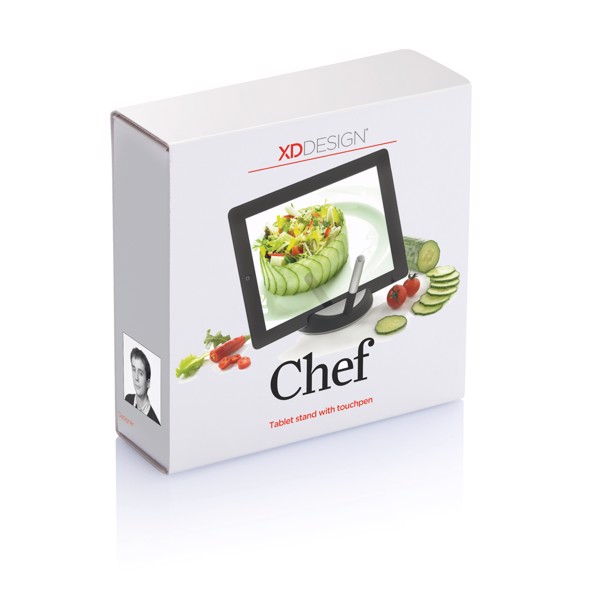 XD - Chef tablet stand with touchpen