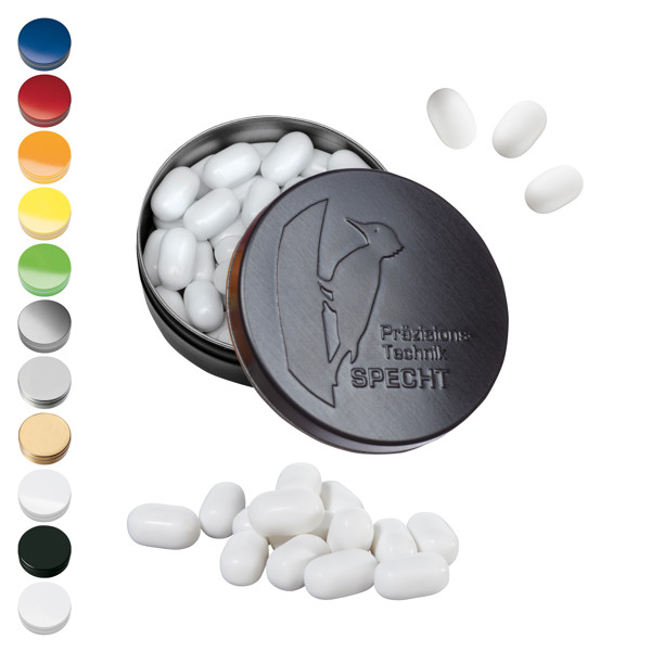 Xs Pocket Tin With Emboss Lid Tictac