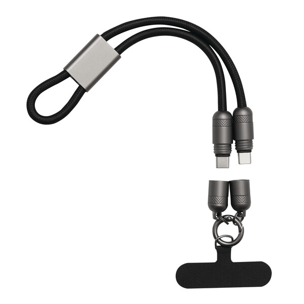 Multifunctional Charging And Data Transfer Cable Shortcarry
