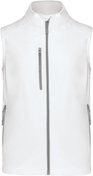 Men's 3-Layer Softshell Vest Kariban | K 403 - White / 3XL