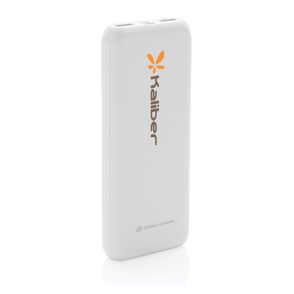 Urban Vitamin Pasadena 20.000 mAh 18W PD powerbank - White