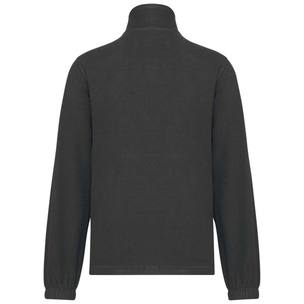 Unisex Microfleece Elasticated Jacket - Dark Grey / XS