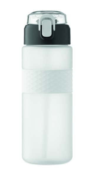 Garrafa de bebida RPET 700ml Isjforden - Branco Transparente