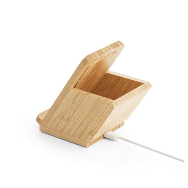 PS - LEAVITT. Bamboo wireless charger