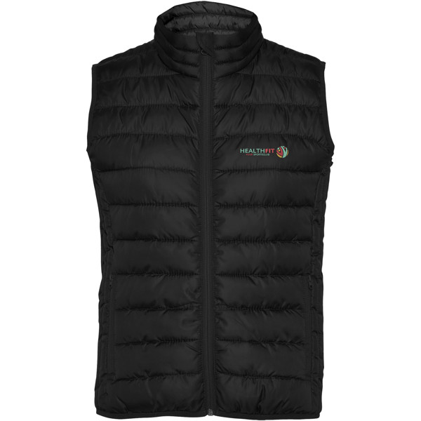 Oslo women's insulated bodywarmer - Solid Black / 2XL