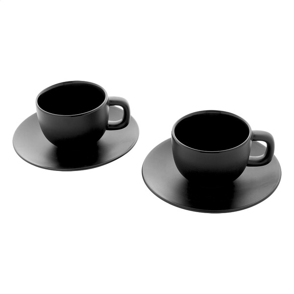 Sada Šálok Na Cappuccino Caturra Plus - Black