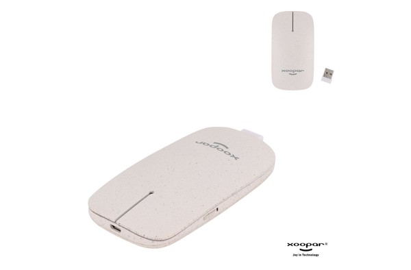 Xoopar Pokket wireless mouse, biodegradable, Bio PE