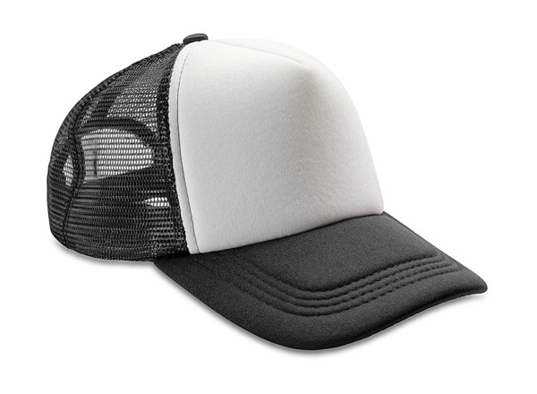 Detroit ½ Mesh Truckers Cap - Super Pink / White / ONE SIZE