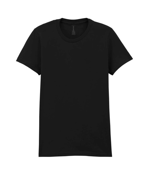 Softstyle™ Midweight Women's T-Shirt - Pitch Black / 3XL