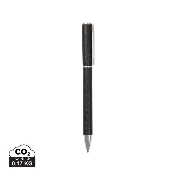 VINGA Timo RCS recycled aluminium pen - Black