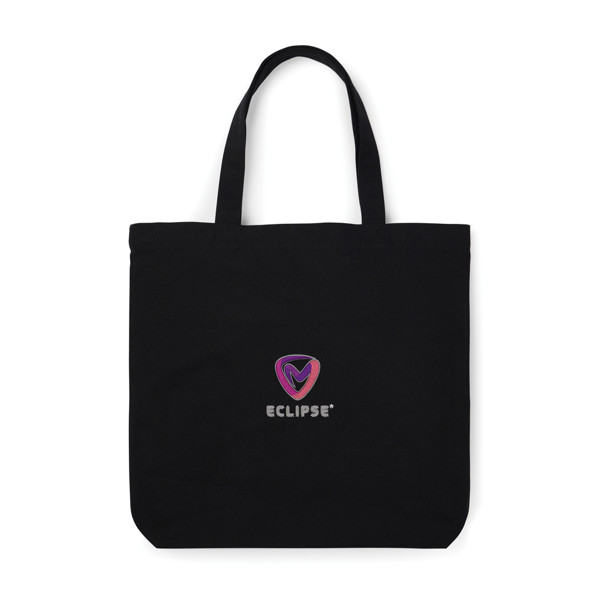 VINGA Hilo AWARE™ Tragetasche aus recyceltem Canvas - Schwarz