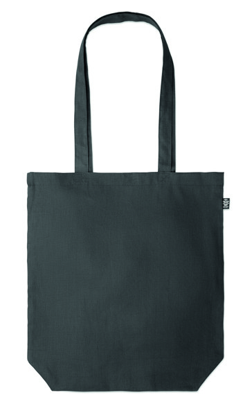 Shopping bag in hemp 200 gr/m² Naima Tote - Black