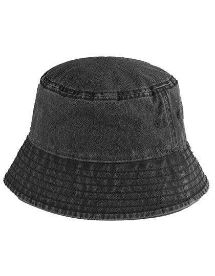 Vintage Bucket Hat - Vintage Black / L/XL