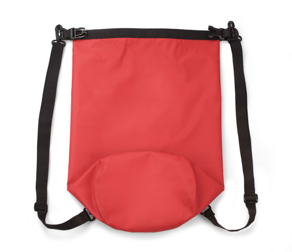 Waterproof backpack FLOW - red