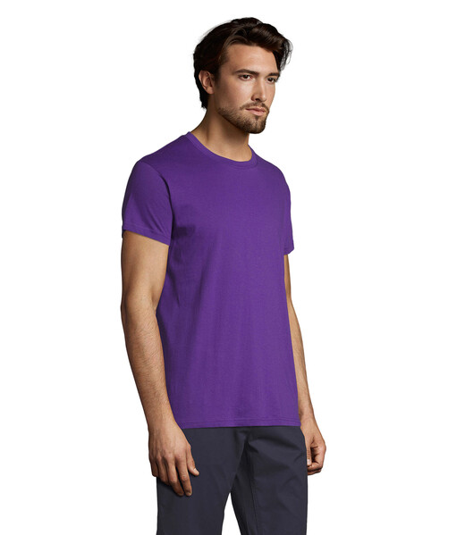 REGENT T-shirt unissex 150g - Roxo EscuroXS
