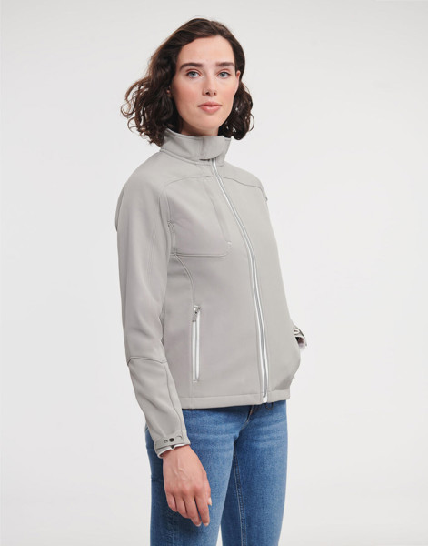 Ladies' Bionic Softshell Jacket - Stone / 4XL