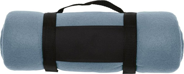 Manta polar Nora - cinzento