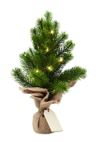 Aveto mini Christmas tree, 20 LED lights, PE