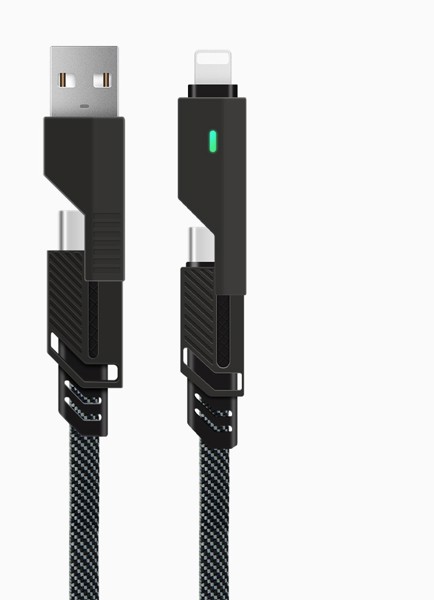 Fast charging cable UC057 - BLACK