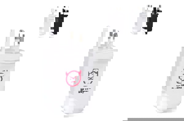 Xoopar ICE-G 65W GaN Power Adapter with UK Plug - White