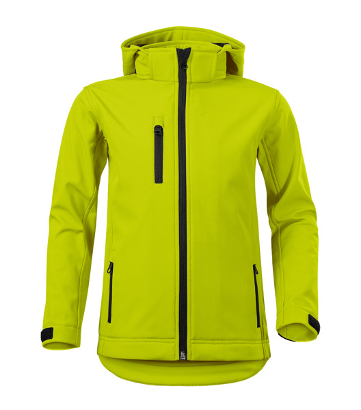 Softshell Jacket Kids Malfini® Performance - Lime Punch / 122 cm/6 years