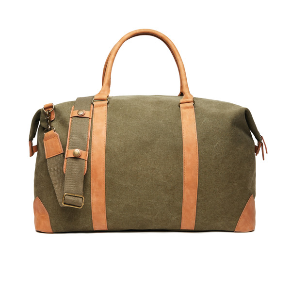 Duffle taška VINGA Bosler z RCS recykl. canvas - Zelená
