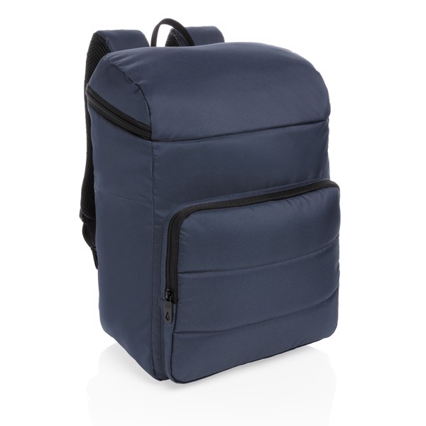 Sac à dos isotherme Impact en rPET AWARE™ - Bleu Marine
