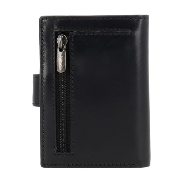 Valenta Card Wallet Leather MagSafe Luxe - black