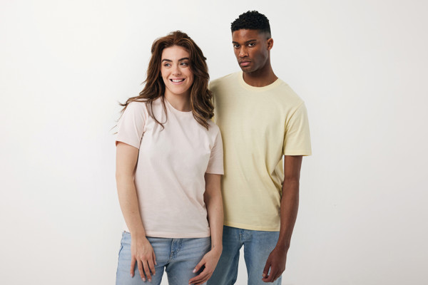 Lehké tričko Iqoniq Sierra z recykl. bavlny - Cloud Pink / XL