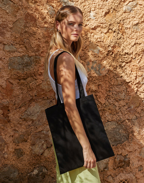 Recycled Cotton Tote - Black / ONE SIZE