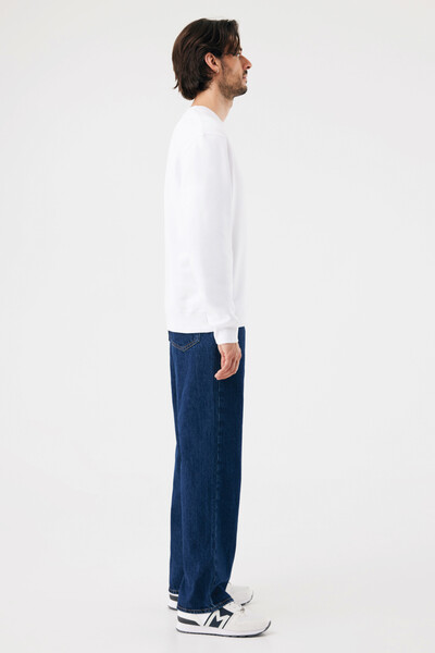Mikina IQONIQ Torla z recyklované bavlny - Recycled White / XXL