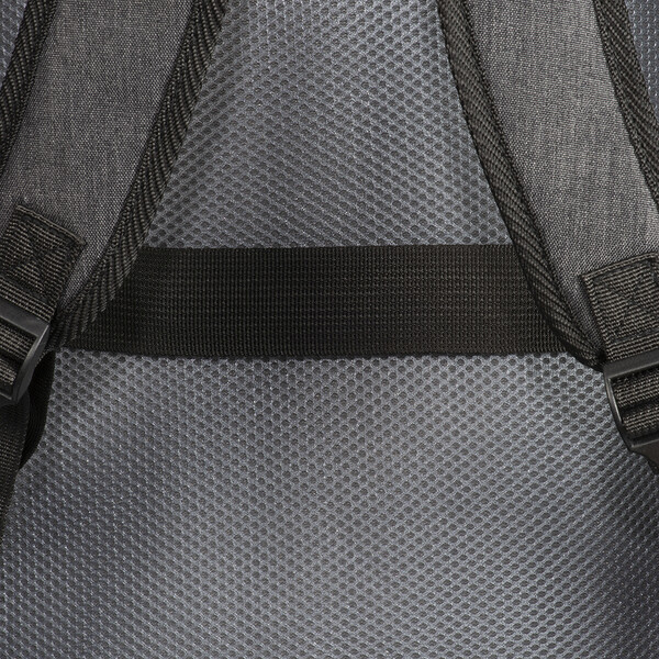 300D Polyester Laptop Backpack With 3 Pockets. Laptop Principal Pocket And Side Pocket - Grey