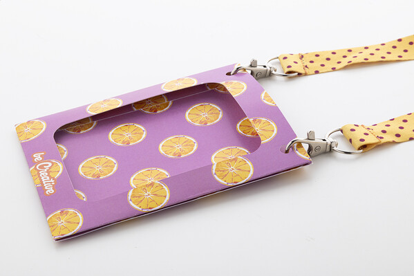 Porte badge BadgeHold - Blanc