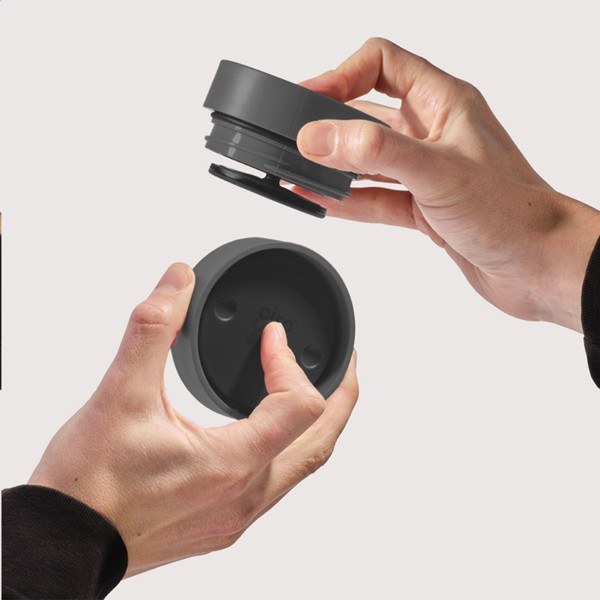 Circular&Co Recycled Coffee Cup 340 ml mug - blanc/noir