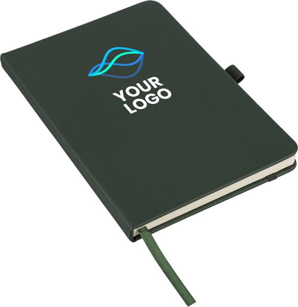 rPET 600D polyester notitieboek Elena - grijs
