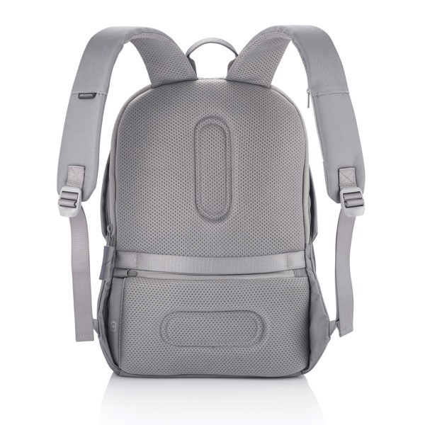 Nahrbtnik Xd Design Bobby Soft, 15,6 inch, rPET - Siva / modra