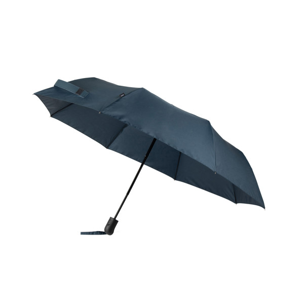 VINGA Parapluie de 21 pouces Baltimore en rPET AWARE™ - Bleu Marine